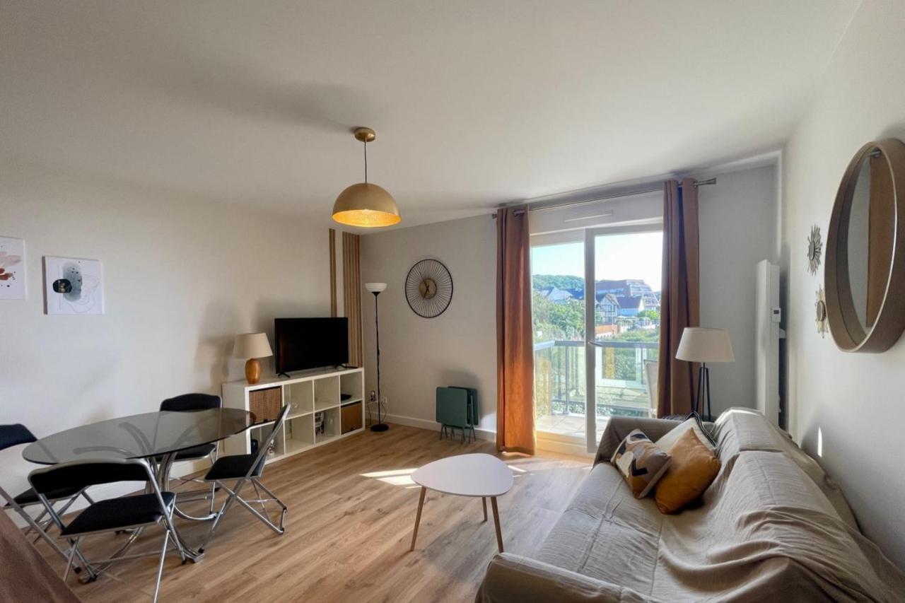 Bénerville-sur-Mer The Ammonite Sea View With Large Balcony 아파트 외부 사진