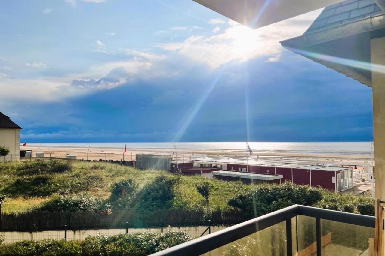 Bénerville-sur-Mer The Ammonite Sea View With Large Balcony 아파트 외부 사진